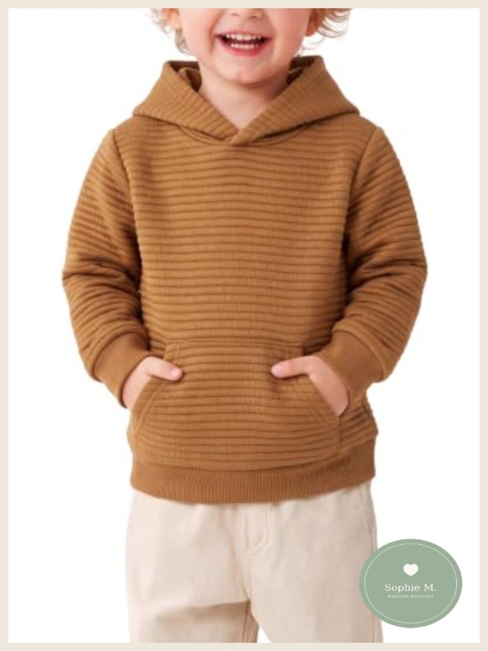 Toddler Boy Long Sleeve Hoodie Kangaroo Pocket Fall Sweatshirt